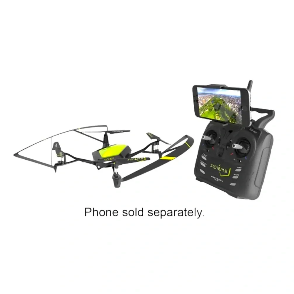 Protocol Dronium III AP Wi-Fi Drone LiveStream Aerial Video Remote Control Cam